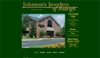 Web Design for Johnsons Jewelers